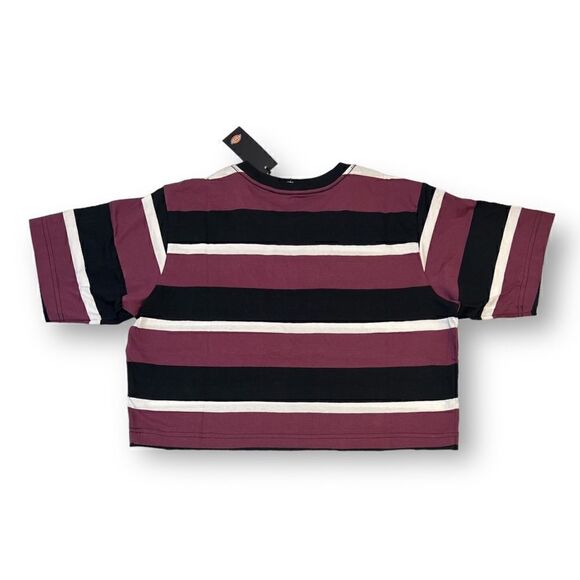 Dickies Striped Crop Top Size Extra Large - Picture 4 of 4